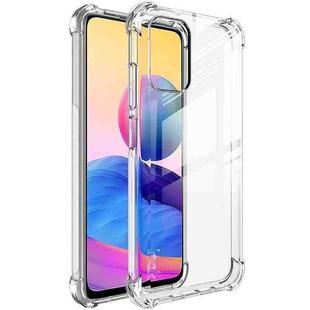 For Xiaomi Redmi Note 10s IMAK All-inclusive Shockproof Airbag TPU Case with Screen Protector(Transparent)