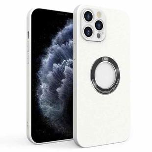 For iPhone 11 Pro PU+PC+TPU Mobile Phone Protective Case (White)