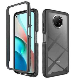 For Xiaomi Redmi Note 9T Starry Sky Solid Color Series Shockproof PC + TPU Protective Case(Black)