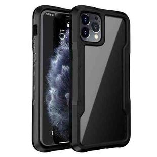 For iPhone 11 Pro TPU + PC + Acrylic 3 in 1 Shockproof Protective Case (Black)