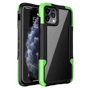 For iPhone 11 Pro Max TPU + PC + Acrylic 3 in 1 Shockproof Protective Case (Green)