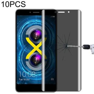 For Huawei Honor 6X 10 PCS 9H Surface Hardness 180 Degree Privacy Anti Glare Screen Protector