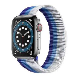 Four-color Rainbow Milanese Watch Band For Apple Watch Series 7 41mm / 6 & SE & 5 & 4 40mm / 3 & 2 & 1 38mm(5)