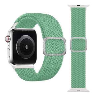 Buckle Braided Elastic Strap Watch Band For Apple Watch Ultra 49mm / Series 8&7 45mm / SE 2&6&SE&5&4 44mm / 3&2&1 42mm(Pistachio)