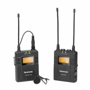 Saramonic UwMic9S Kit1 Broadcast Interview UHF Dual Channels Wireless Lavalier Microphone System