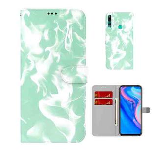 For Huawei P smart Z / Y9 Prime 2019 Cloud Fog Pattern Horizontal Flip Leather Case with Holder & Card Slot & Wallet(Mint Green)