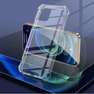 For iPhone 12 / 12 Pro Four Corner Airbag Shockproof TPU + Acrylic Case(Transparent)