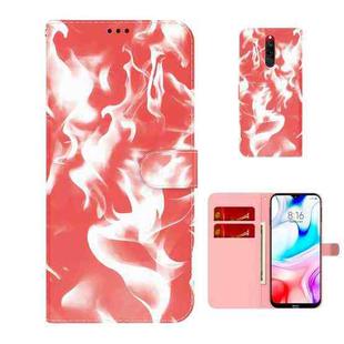 For Xiaomi Redmi 8 / 8A Cloud Fog Pattern Horizontal Flip Leather Case with Holder & Card Slot & Wallet(Red)