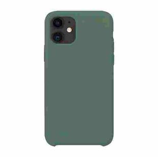 For iPhone 11 Ultra-thin Liquid Silicone Protective Case (Green)