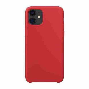 For iPhone 11 Ultra-thin Liquid Silicone Protective Case (Red)