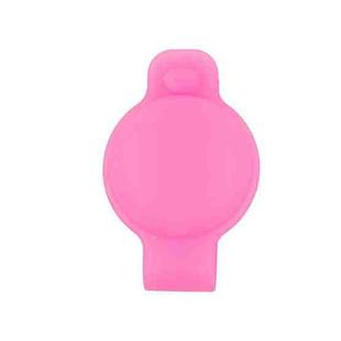 Silicone Shockproof Protective Cover Case For AirTag(Rose Pink)