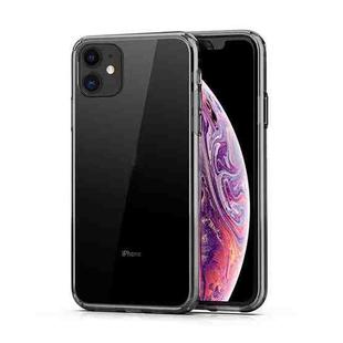 For iPhone 11 Shockproof TPU + PC Protective Case (Transparent Black)