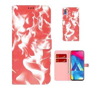 For Samsung Galaxy A10 / M10 Cloud Fog Pattern Horizontal Flip Leather Case with Holder & Card Slot & Wallet(Red)