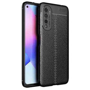 For Honor X20 SE Litchi Texture TPU Shockproof Case(Black)