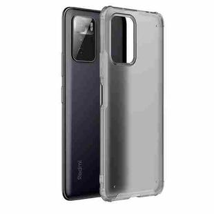 For Xiaomi Redmi Note 10 Pro 5G Four-corner Shockproof TPU + PC Protective Case(Transparent)