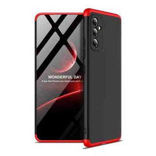 For Samsung Galaxy A82 5G GKK Three Stage Splicing Full Coverage PC Case(Black Red)