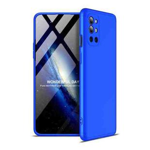 For OnePlus 9R GKK Three Stage Splicing Full Coverage PC Case(Blue)