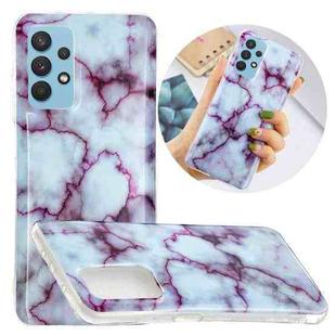 For Samsung Galaxy A32 4G Marble Pattern Soft TPU Protective Case(Red)