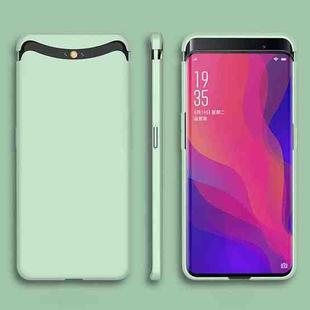 For OPPO Find X GKK Magnetic Liftable Straight Edge Ultra-thin Full Coverage Protective Case(Matcha Green)
