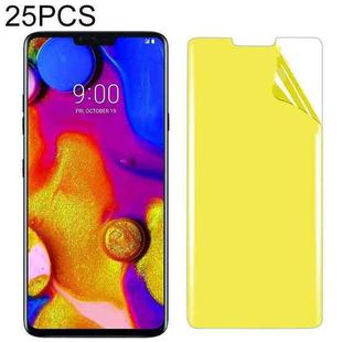 Fro LG V40 ThinQ 25 PCS Soft TPU Full Coverage Front Screen Protector