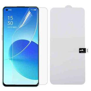 For OPPO Reno6 Pro 5G Full Screen Protector Explosion-proof Hydrogel Film