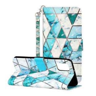 For Samsung Galaxy A82 5G 3D Pattern Horizontal Flip PU Leather Case with Holder & Card Slots & Wallet(Marble)