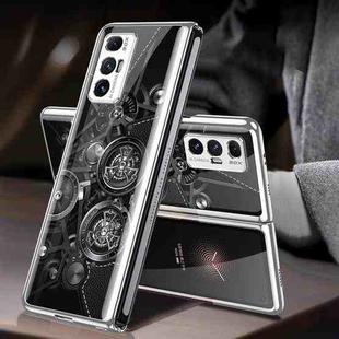 For Xiaomi Mi Mix Fold GKK Electroplating Painted Glass Phone Case(Tourbillon)