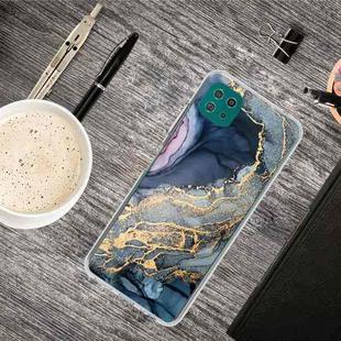 For Samsung Galaxy A22 5G Abstract Marble Pattern Protective Case(Abstract Gold)