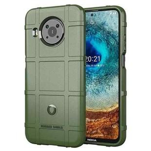 For Nokia X10 Full Coverage Shockproof TPU Case(Green)