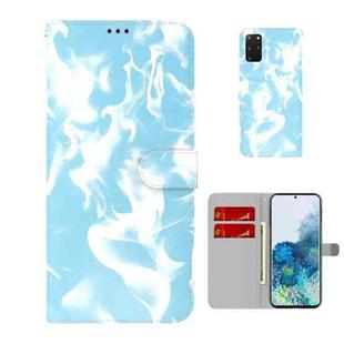 For Samsung Galaxy S20+ Cloud Fog Pattern Horizontal Flip Leather Case with Holder & Card Slot & Wallet(Sky Blue)