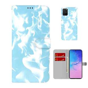 For Samsung Galaxy S10 Lite / A91 Cloud Fog Pattern Horizontal Flip Leather Case with Holder & Card Slot & Wallet(Sky Blue)