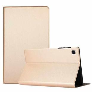 For Samsung Galaxy Tab A7 Lite 8.4 T220/225 Voltage Craft Texture TPU Horizontal Flip Protective Case with Holder(Gold)