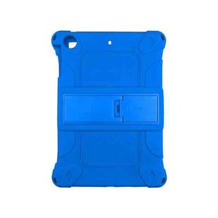 All-inclusive Silicone Shockproof Case with Holder For iPad Pro 10.5 / 10.2 2021 / 2020 / 2019 / Air 3(Blue)