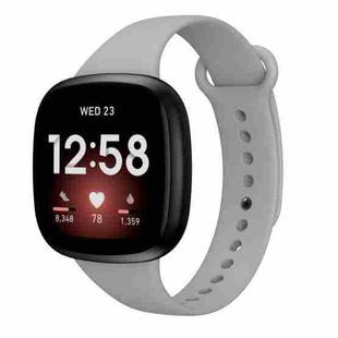 For Fitbit Versa 3 Silicone Watch Band(Grey)