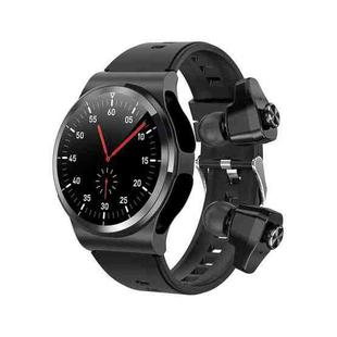GT69 1.3 inch IPS Touch Screen IP67 Waterproof Bluetooth Earphone Smart Watch, Support Sleep Monitoring / Heart Rate Monitoring / Bluetooth Call(Black)