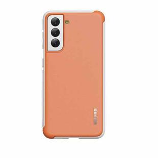 For Samsung Galaxy S21 wlons PC + TPU Shockproof Protective Case(Orange)