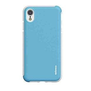 For iPhone XR wlons PC + TPU Shockproof Protective Case(Blue)