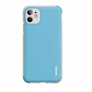 For iPhone 11 wlons PC + TPU Shockproof Protective Case (Blue)