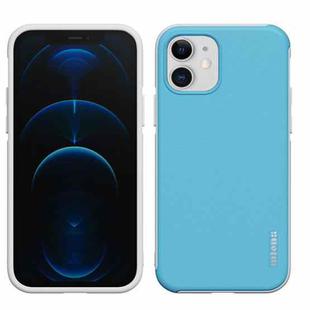 For iPhone 12 mini wlons PC + TPU Shockproof Protective Case (Blue)