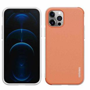 For iPhone 12 Pro Max wlons PC + TPU Shockproof Protective Case(Orange)