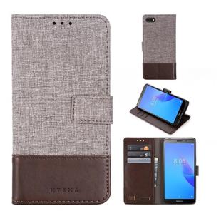 For Huawei Y5 lite (2018) MUXMA MX102 Horizontal Flip Canvas Leather Case with Stand & Card Slot & Wallet Function(Brown)