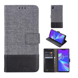 For ASUS ZB633kl MUXMA MX102 Horizontal Flip Canvas Leather Case with Stand & Card Slot & Wallet Function(Black)