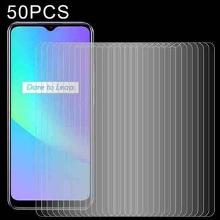 For OPPO Realme C25 50 PCS 0.26mm 9H 2.5D Tempered Glass Film