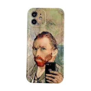 For iPhone 11 Shockproof Oil Painting TPU Protective Case (Take Pictures)