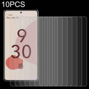 For Google Pixel 6 10 PCS 0.26mm 9H 2.5D Tempered Glass Film