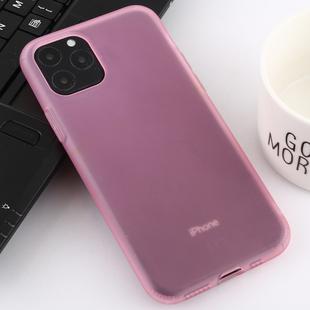 For iPhone 11 Pro Shockproof Liquid Latex Soft Protective Case(Pink)