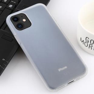 For iPhone 11 Shockproof Liquid Latex Soft Protective Case(White)