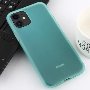 For iPhone 11 Shockproof Liquid Latex Soft Protective Case(Mint Green)