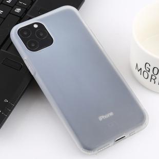 For iPhone 11 Pro Max Shockproof Liquid Latex Soft Protective Case(White)