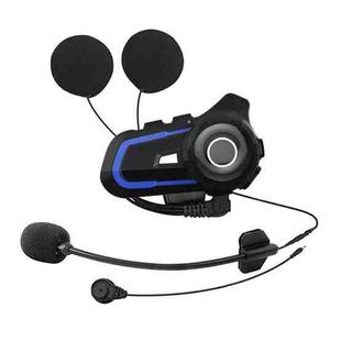 WUPP CS-1412A1 Bluetooth 5.1 S2 Motorcycle Helmet Full Duplex Bluetooth Intercom Headset Earphone(Blue)